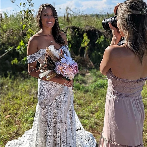 Dresses & Skirts - Boho wedding dress